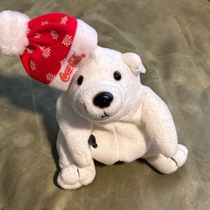 Coca-Cola Polar Bear with Festive Red Hat